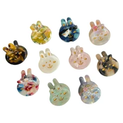 Bunny Mini Hair Claw in Various Colours by Hello Sakura