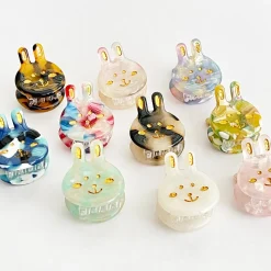Bunny Mini Hair Claw in Various Colours by Hello Sakura