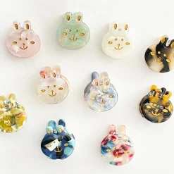Bunny Mini Hair Claw in Various Colours by Hello Sakura