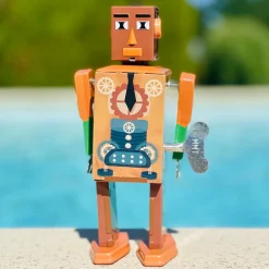 Business Bot Wind Up Tin Robot (Limited Edition) by Mr & Mrs Tin