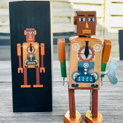 Business Bot Wind Up Tin Robot (Limited Edition) by Mr & Mrs Tin