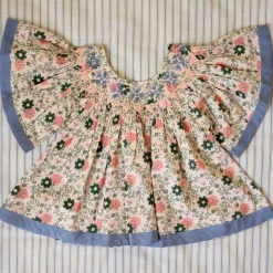 Butterfly Blouse in Prairie in Bloom by Bonjour - Last One In Stock - 8-12 Years