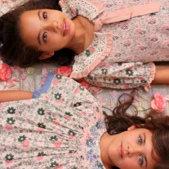 Butterfly Blouse in Prairie in Bloom by Bonjour - Last One In Stock - 8-12 Years