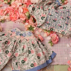 Butterfly Blouse in Prairie in Bloom by Bonjour - Last One In Stock - 8-12 Years