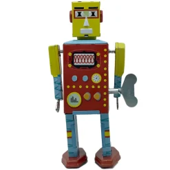 Buzz Bot Wind Up Tin Robot (Limited Edition) by Mr & Mrs Tin