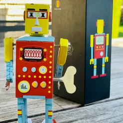 Buzz Bot Wind Up Tin Robot (Limited Edition) by Mr & Mrs Tin