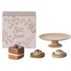 Cakes & Cake Stand Set (Mini) by Maileg