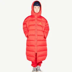 Calf Kids Jacket in Red by The Animals Observatory - Last One In Stock - 8-12 Years