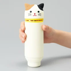 Calico Cat PuniLabo Stand Pen Case by Lihit Lab