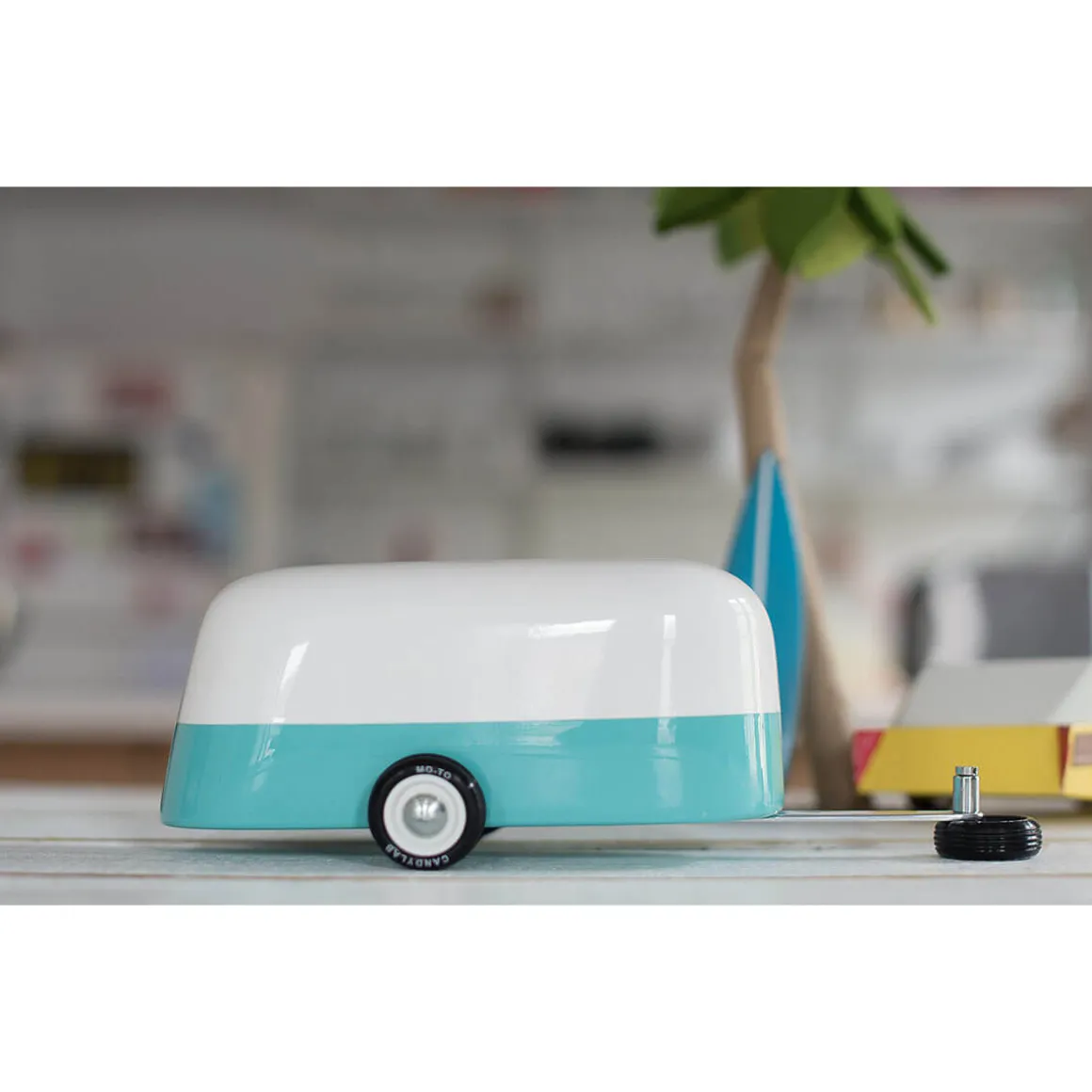 Camper Caravan in Blue By Candylab Toys