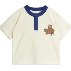 Camp Rodini Grandpa Tee in Off White by Mini Rodini