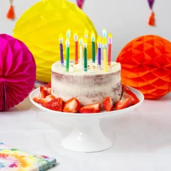 Candles with Coloured Flames in Rainbow by Talking Tables