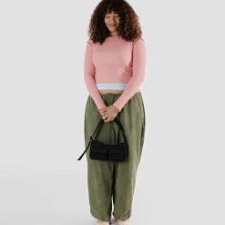 Cargo Shoulder Bag in Black by Baggu