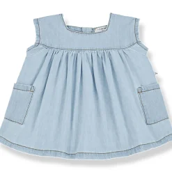 Carlotta Dress in Denim by 1+ in the Family