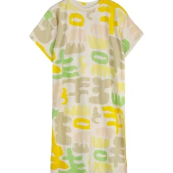 Carnival Print Long T-shirt Dress by Bobo Choses Womenswear - Last One In Stock - Small