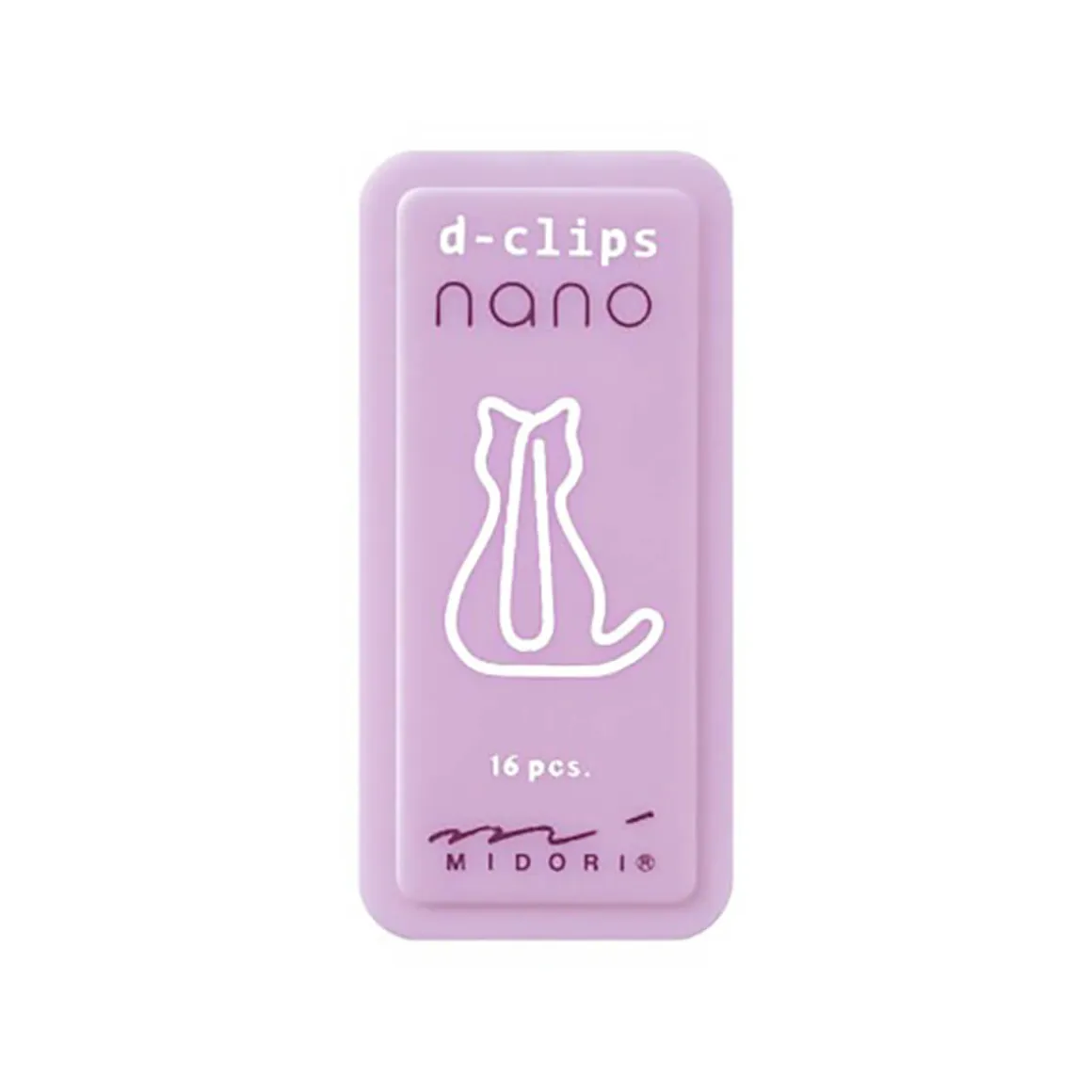 Cat D-Clip Nano Paperclips by Midori