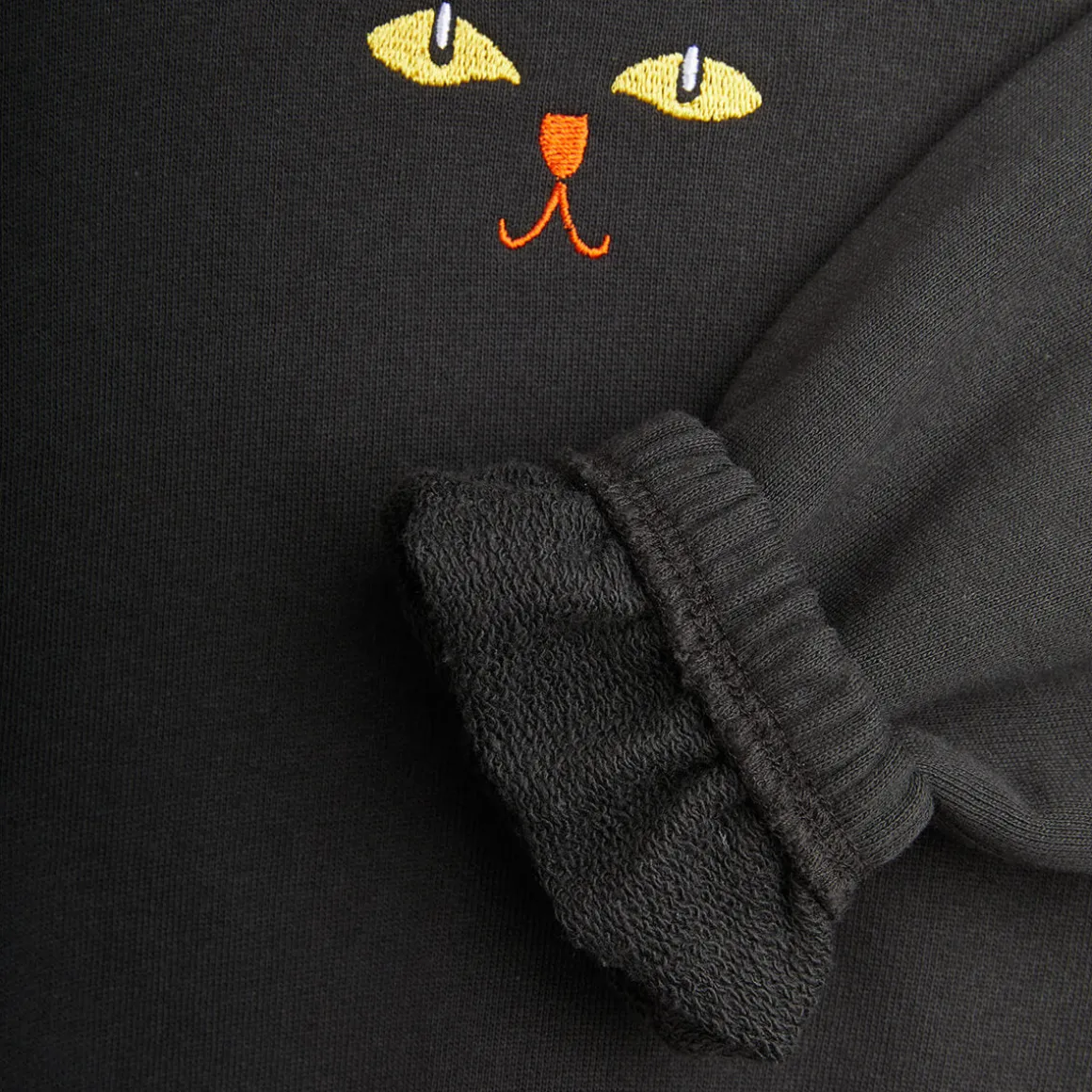 Cat Ears Hoodie by Mini Rodini