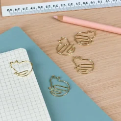 Cat Paper Clips Nine Lives (set of 5) by Rex London