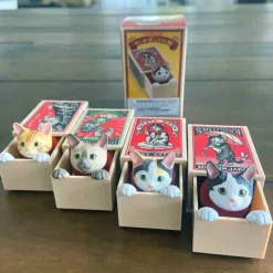 Cat Peek Matchbox Blind Box by Kitan Club