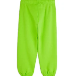 Cats Sweatpants in Green by Mini Rodini