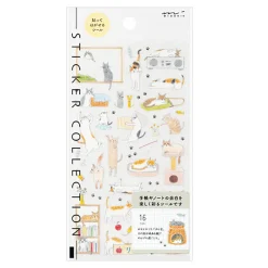 Cat Stickers 2688 by Midori