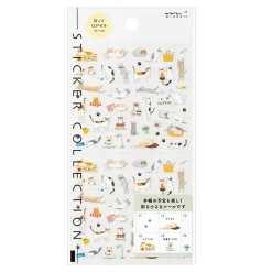 Cat Stickers 2687 by Midori