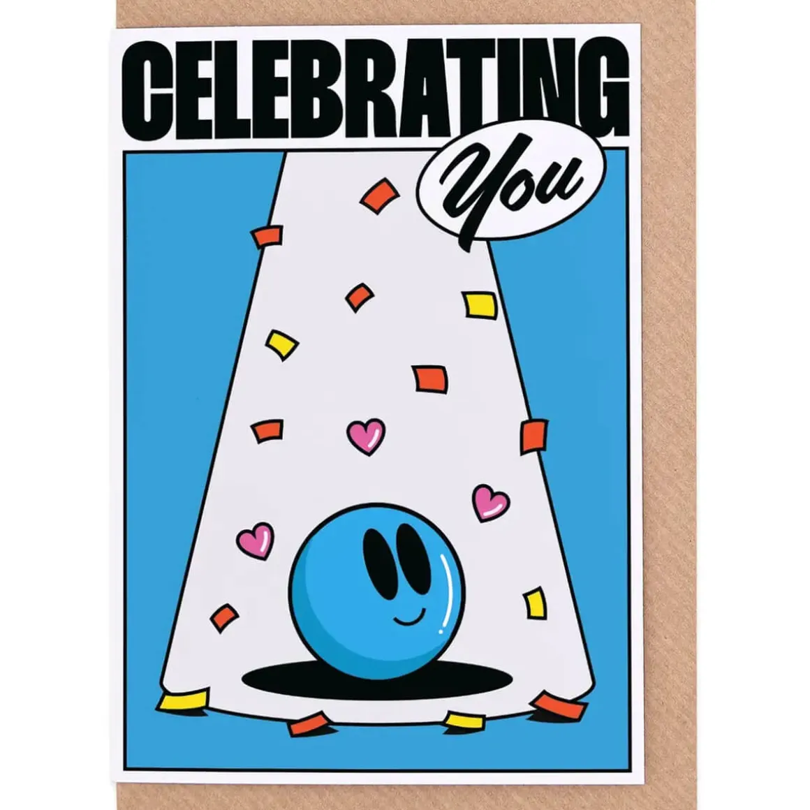 Celebrating You Greetings Card by Evermade