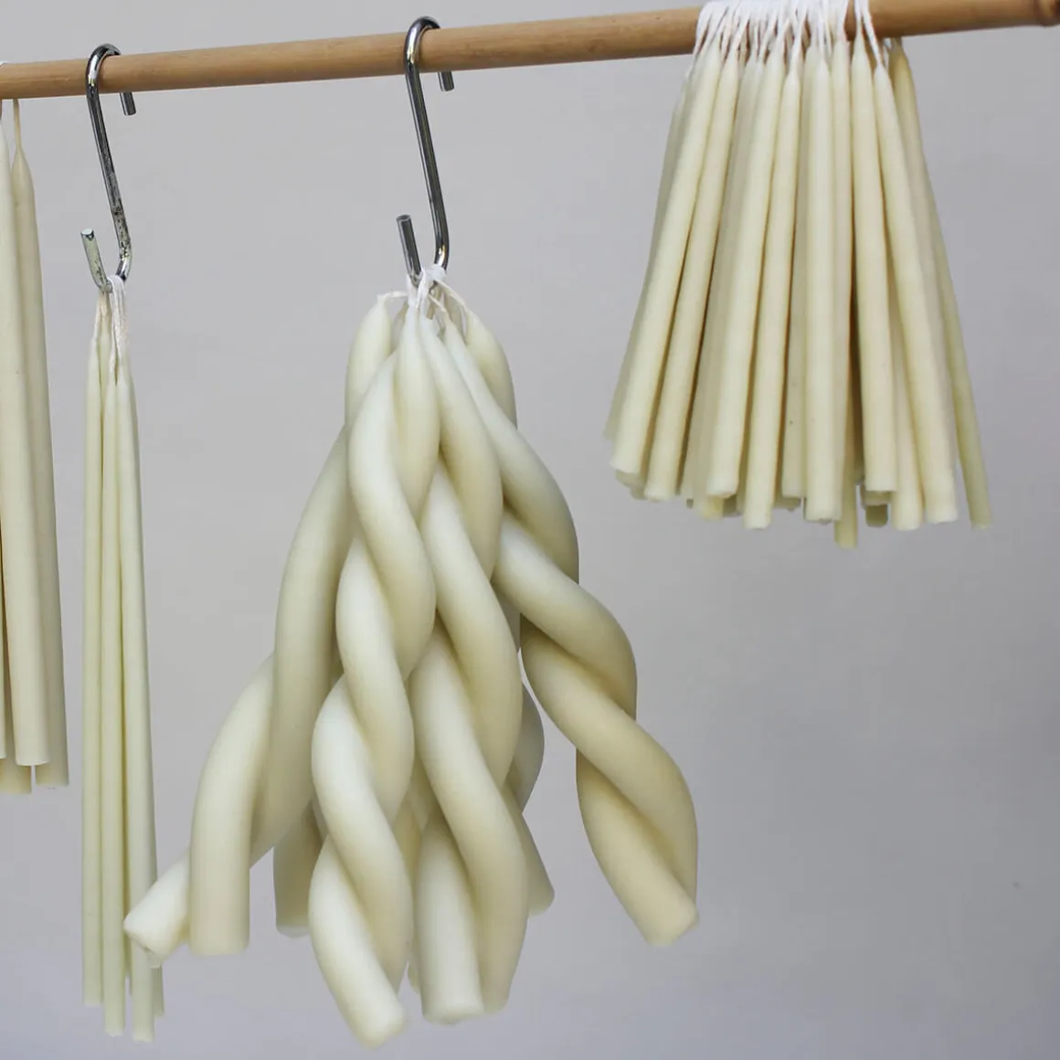 8 Celebration Extra Long Birthday Candles in Mother's Milk by Wax Atelier