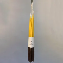 8 Celebration Extra Long Double-Dipped Birthday Candles in by Wax Atelier