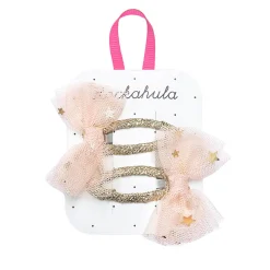 Celestial Tulle Bow Hair Clips by Rockahula