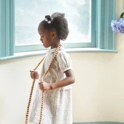 Celia Dress in Menagerie Print / Blueberry by Soor Ploom