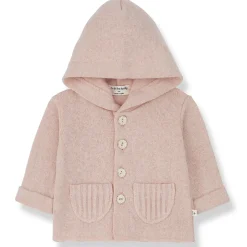Cesc Hooded Jacket in Nude by 1+ in the Family