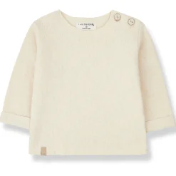 Chapin Sweater in Ecru by 1+ in the Family - Last Ones In Stock - 3-12 Months