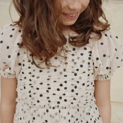 Charlene Dress in Ecru by Konges Slojd
