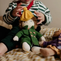 Charlie Chestnut Dress Me Dinky Dinkums Doll by Olli Ella