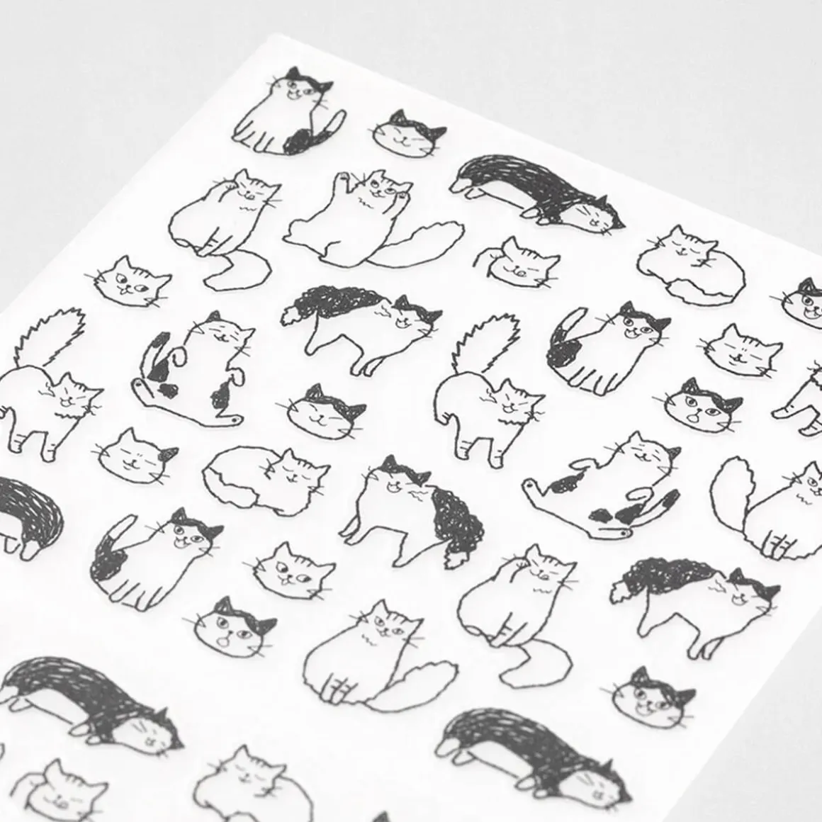 Chat Cat Stickers 2594 by Midori
