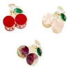 Cherries Mini Hair Claw in Various Colours by Hello Sakura