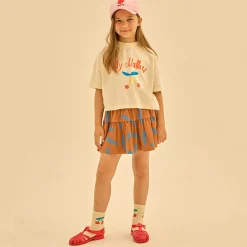 Cherry Cropped T Shirt by Jelly Mallow