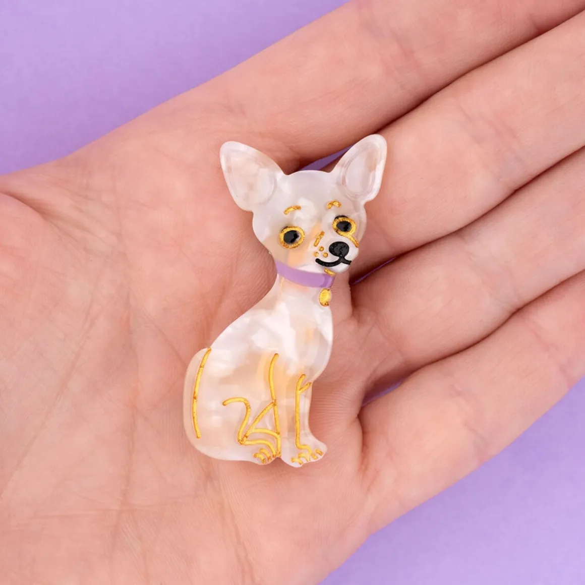 Chihuahua Hair Clip by Coucou Suzette