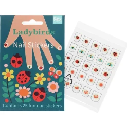 Children's Nail Stickers Ladybird by Rex London