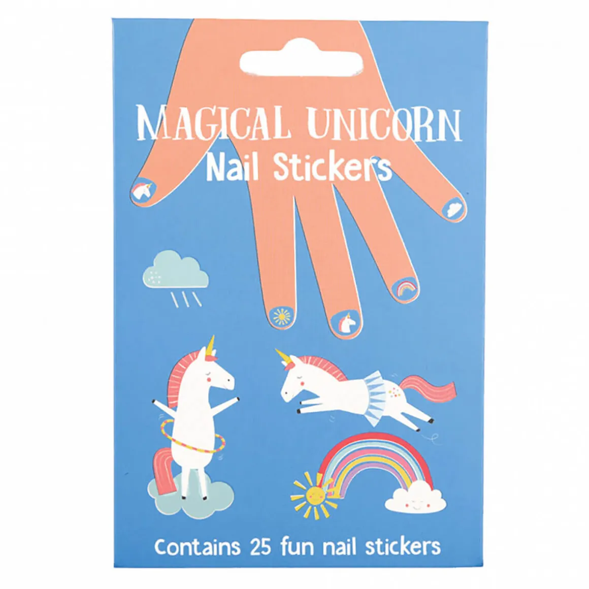 Children's Nail Stickers Magical Unicorn by Rex London