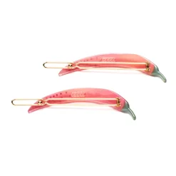 Chili Pepper Barette Clips by Winona Irene