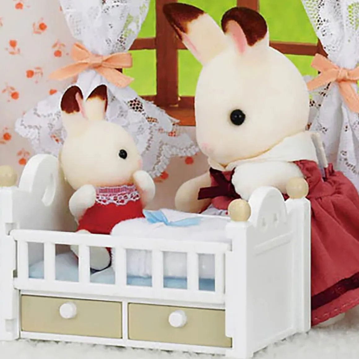 Chocolate Rabbit Baby Set by Sylvanian Families