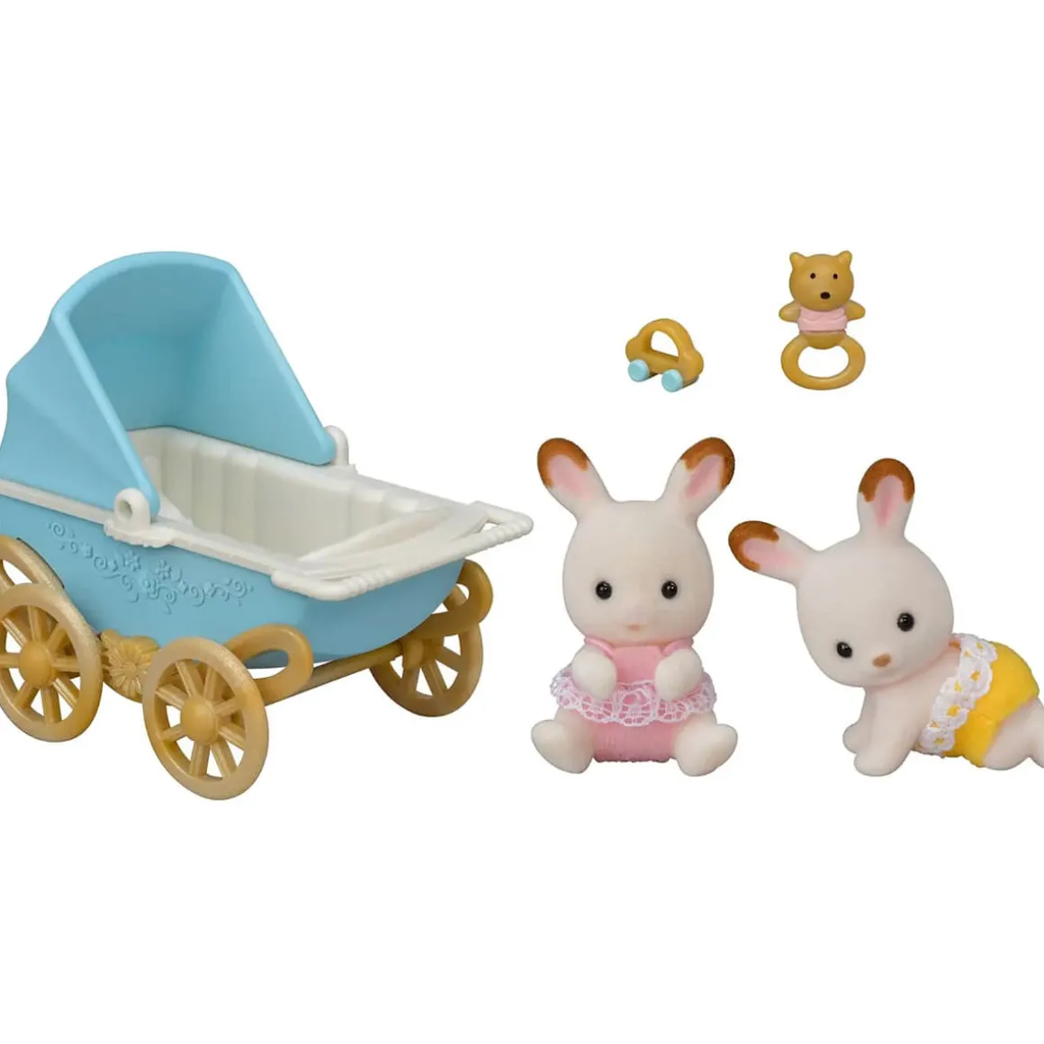 Chocolate Rabbit Twins Set by Sylvanian Families