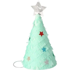 Christmas Tree Fringed Party Hats by Meri Meri