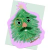 Christmas Tree Greetings Card by Carolyn Suzuki for 1973