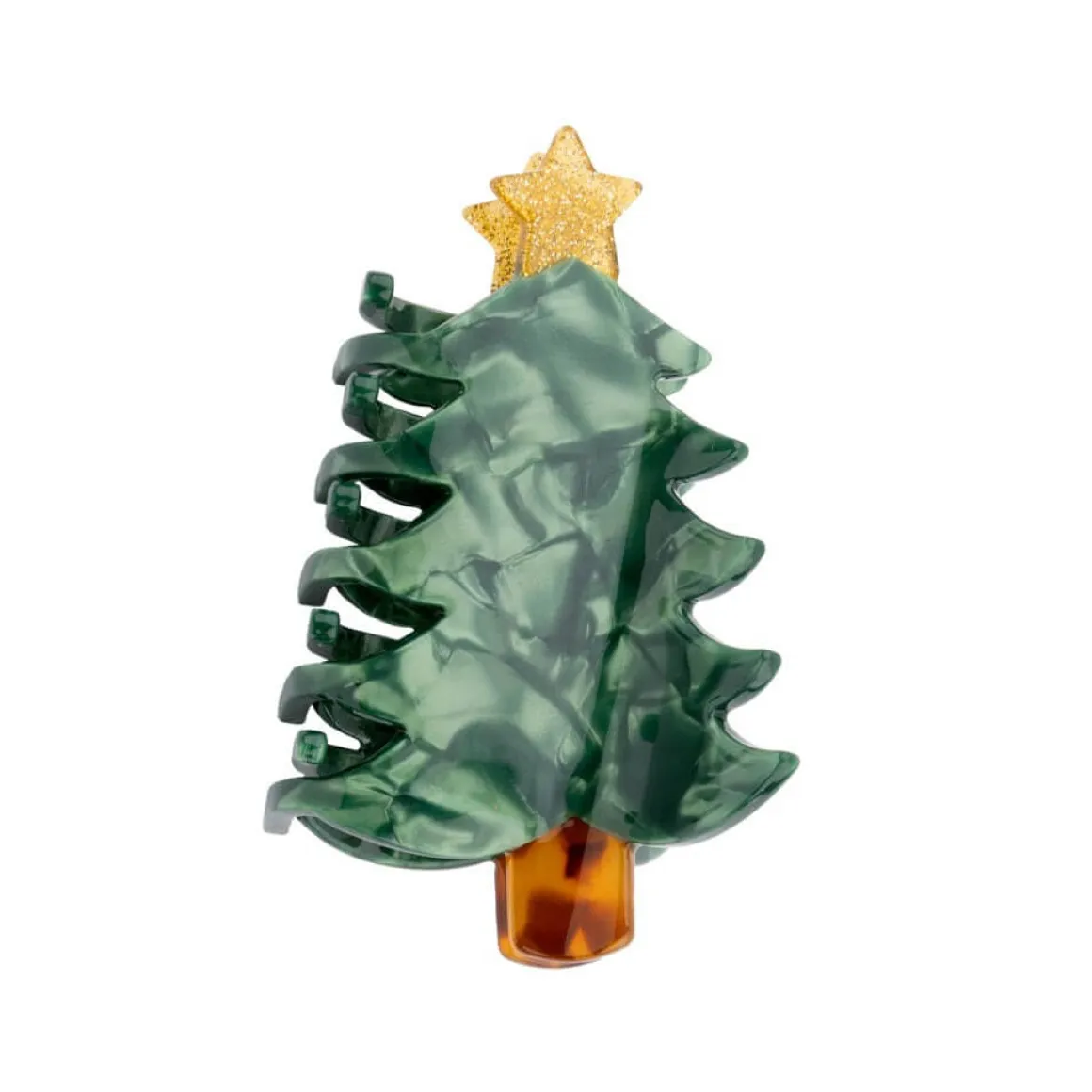 Christmas Tree Hair Claw by Coucou Suzette