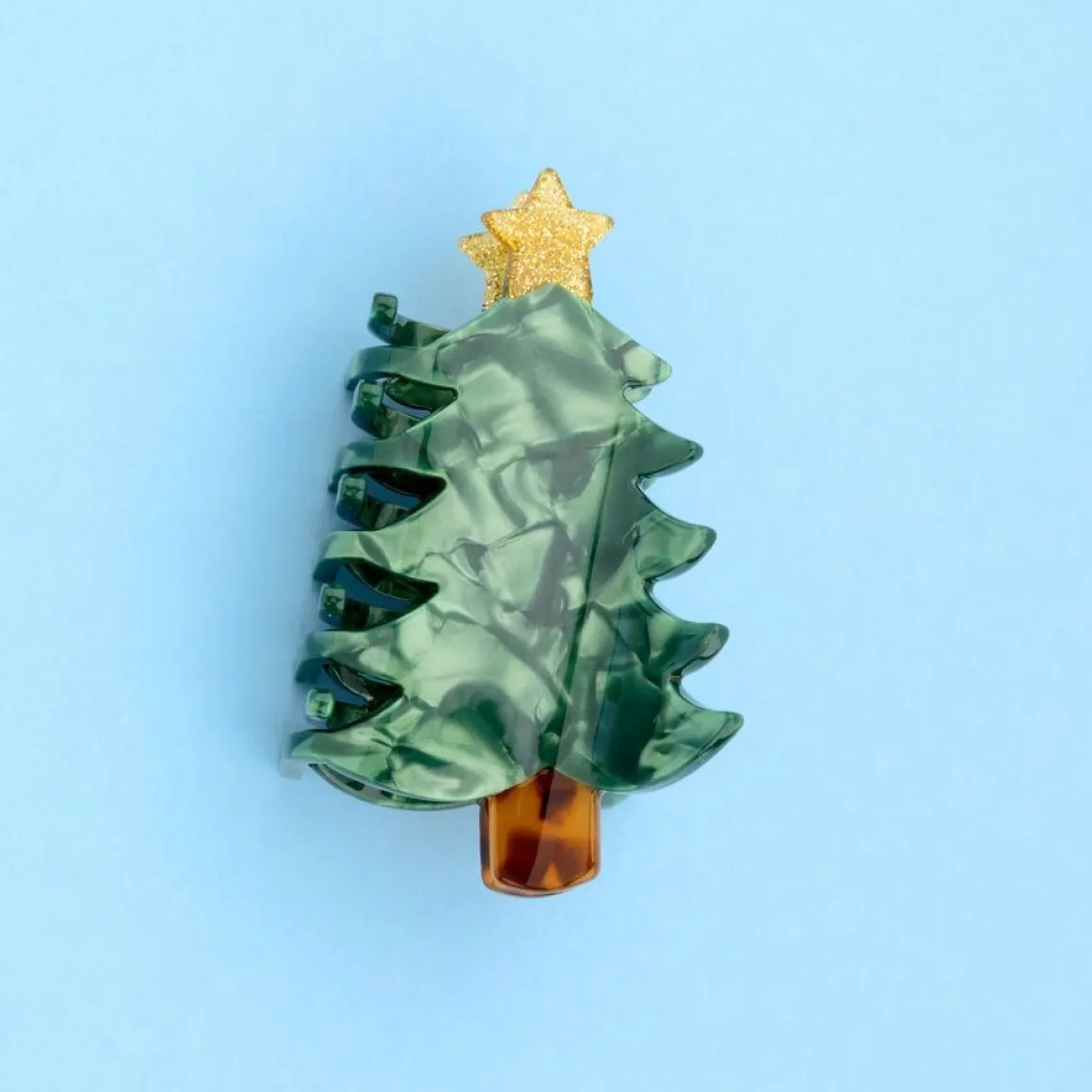 Christmas Tree Hair Claw by Coucou Suzette