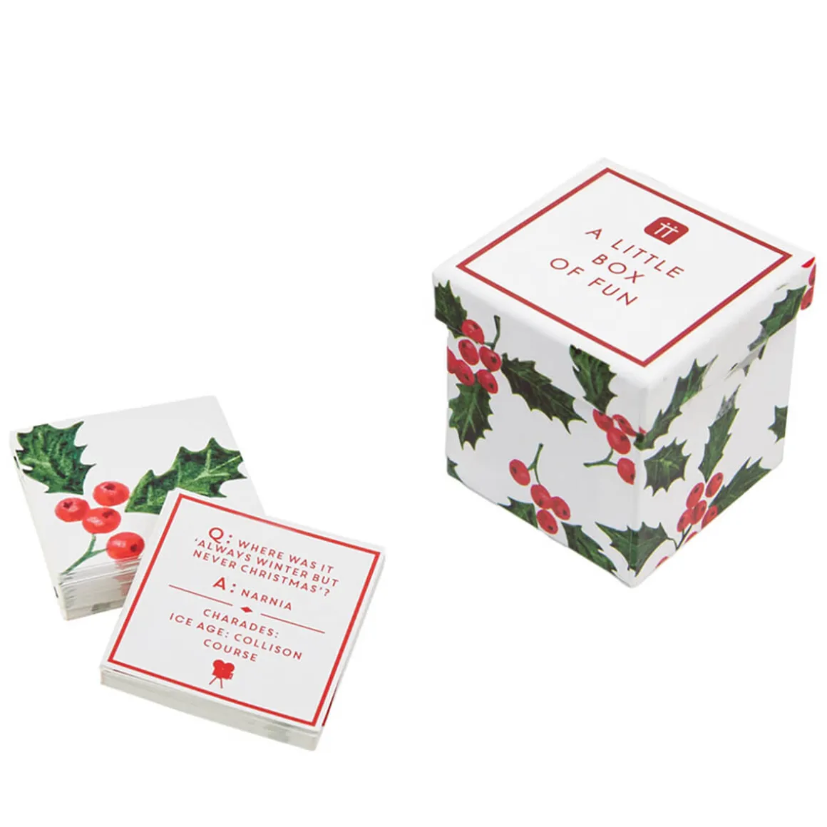 Christmas Trivia Game & Charades by Talking Tables