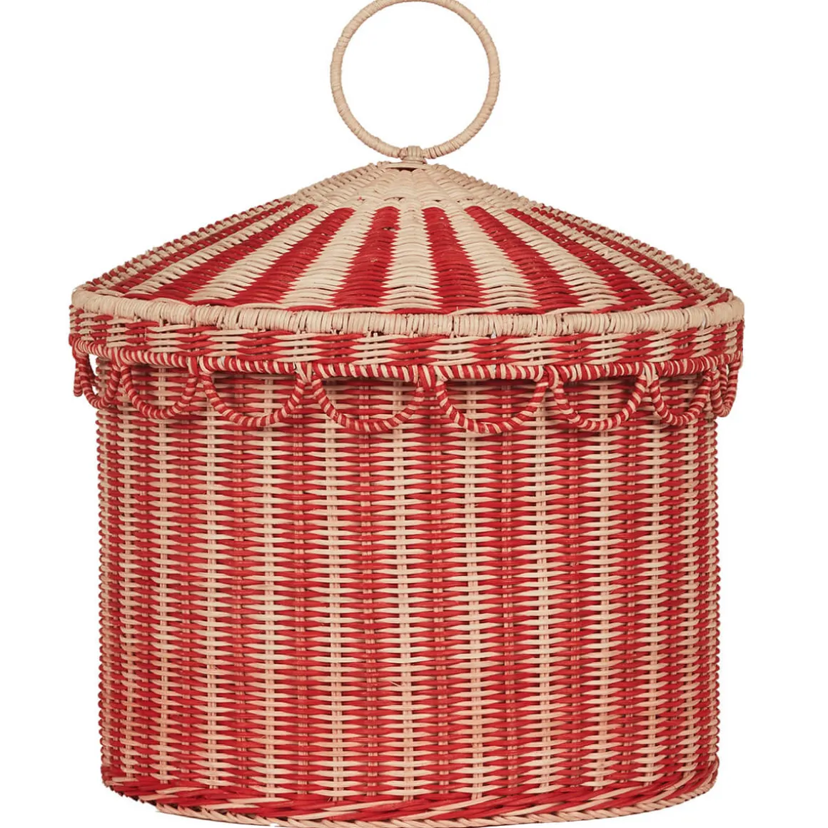 Circus Tent Toy Basket by Olli Ella
